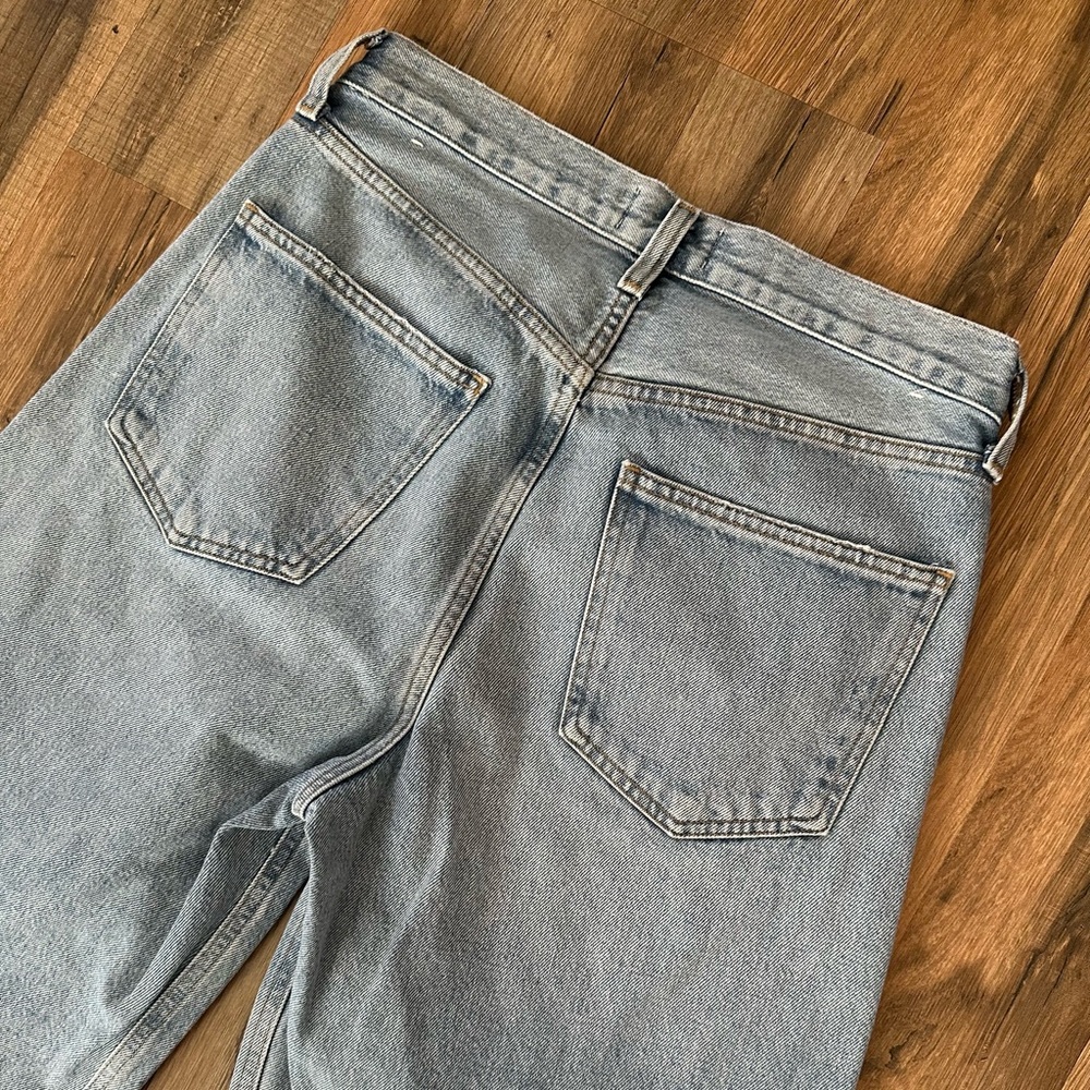 AGOLDE REN Hi Rise Wide-Leg Cropped Jeans - Picture 6 of 11